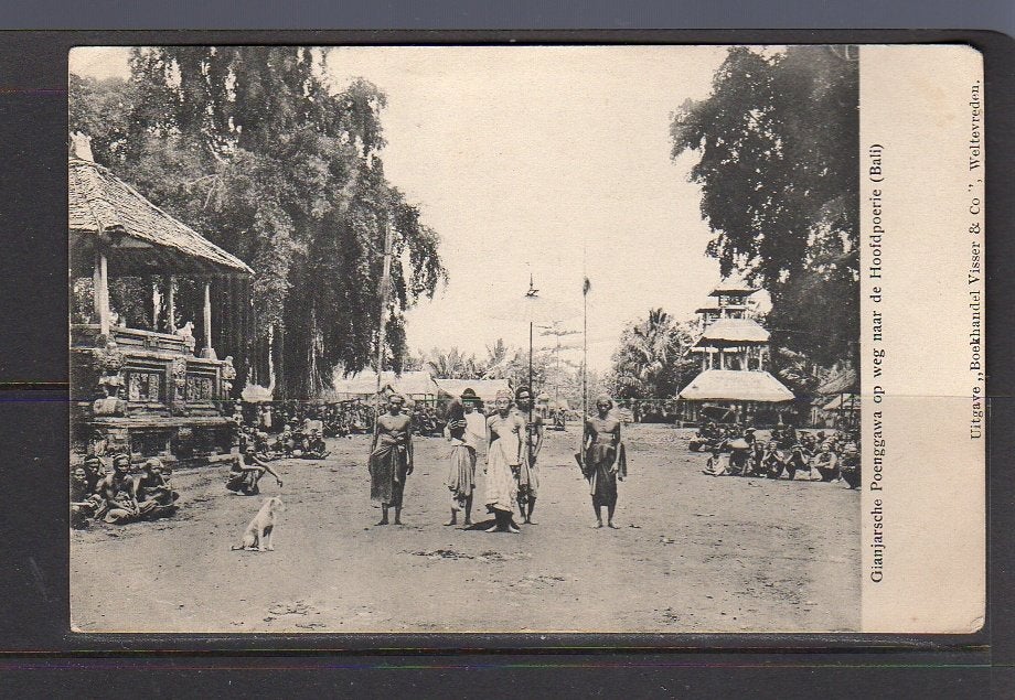 Ned Indië Gianjar POENGGAWA (captain Java) hoofdpoeri BALI, Ophalen of Verzenden, Voor 1920, Frankrijk