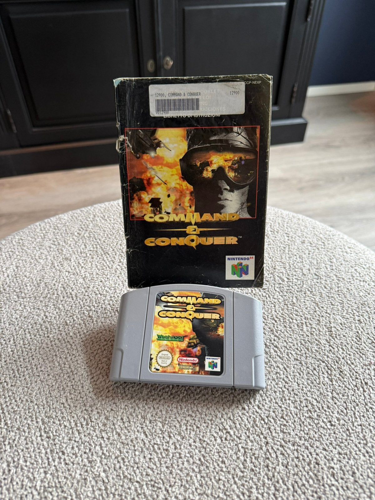 Command & Conquer - Nintendo 64, Spelcomputers en Games, Games | Nintendo 64, 1 speler, Ophalen of Verzenden, Zo goed als nieuw