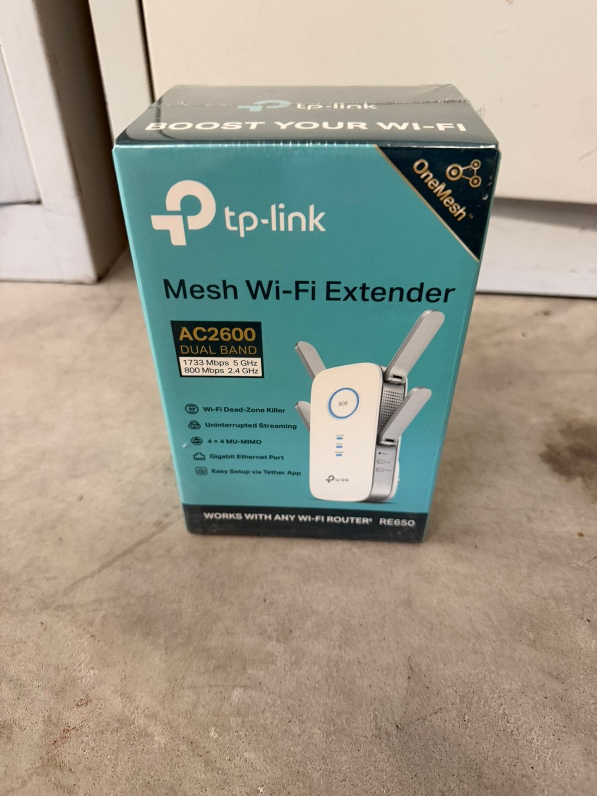 TP Link Mesh wifi Range extender RE650 TP linkAC2600 mu-mimo, Computers en Software, WiFi-versterkers, Nieuwe, Nieuw, TP-Link