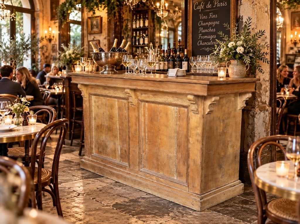 antieke toonbank bar oude balie, Ophalen of Verzenden, Gebruikt