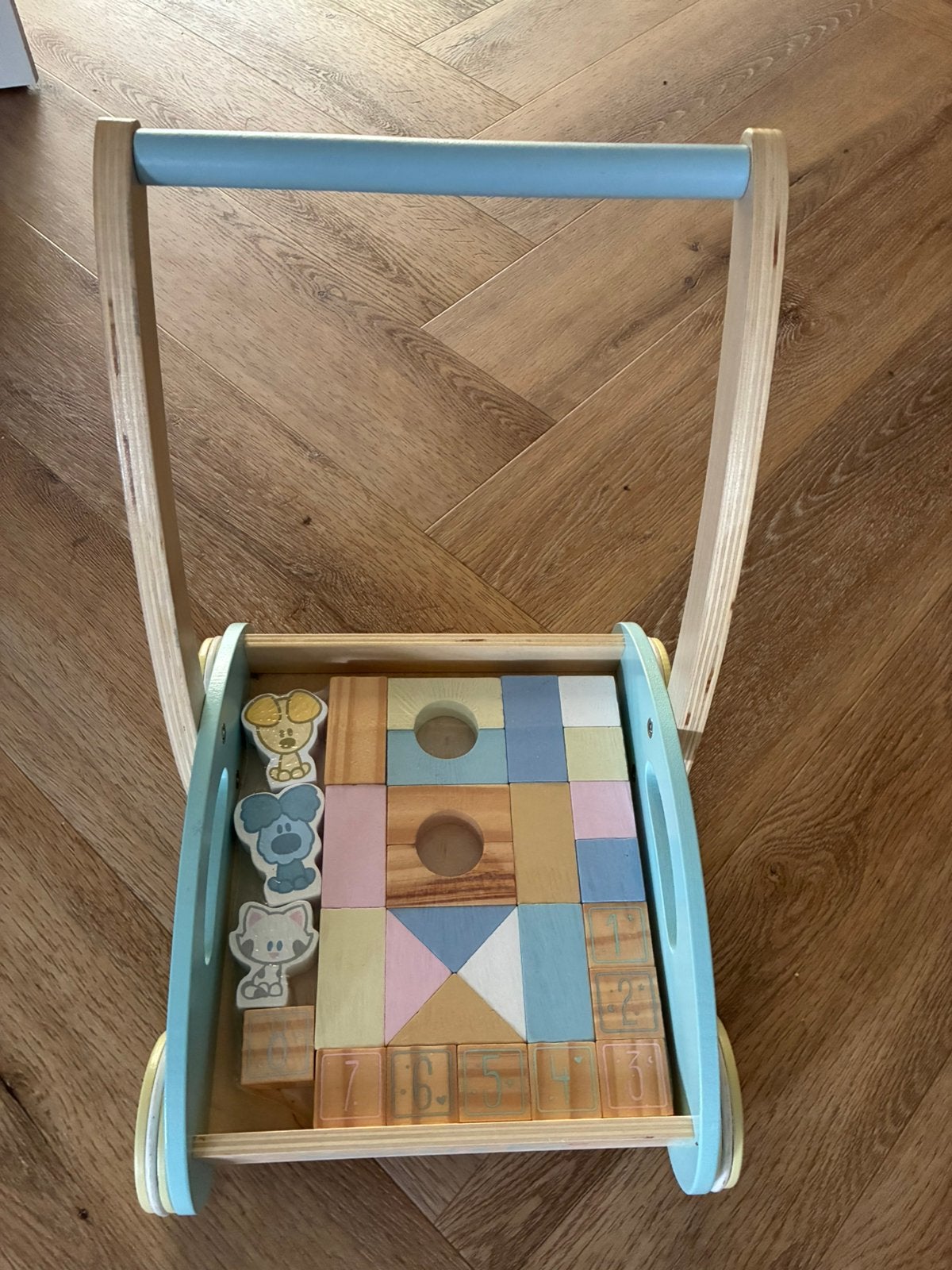 Loopkar Woezel & Pip Nieuw, Kinderen en Baby's, Speelgoed | Houten speelgoed, Ophalen of Verzenden, Nieuw, Duw- of Trekspeelgoed