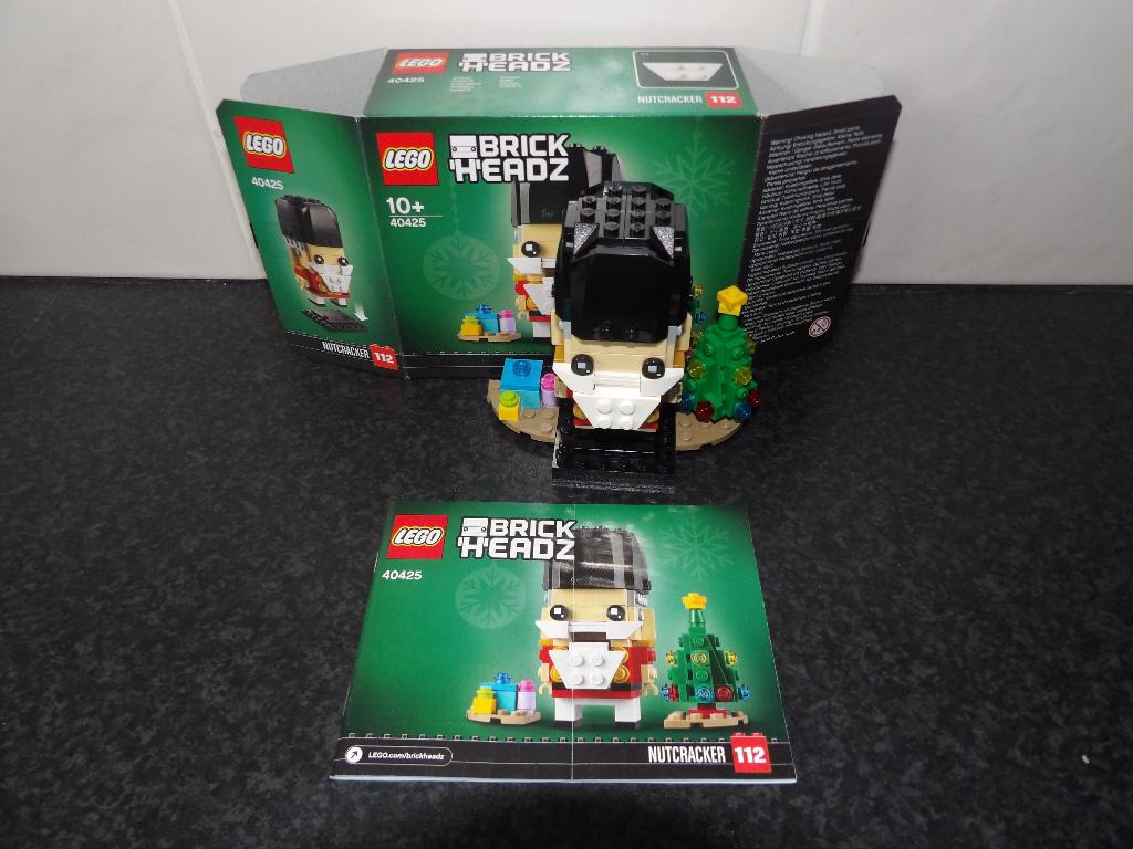 Als nieuw Lego Brickheadz 40425 Notenkraker nr 112 incl doos, Kinderen en Baby's, Speelgoed | Duplo en Lego, Compleet, BrickHeadz