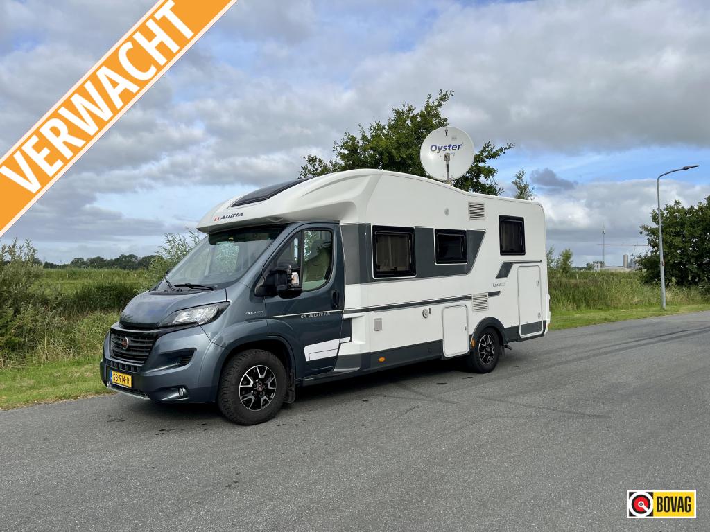 Adria Coral Plus 600 SL, Automaat, Ringverwarming, Fiat, Afzuigkap