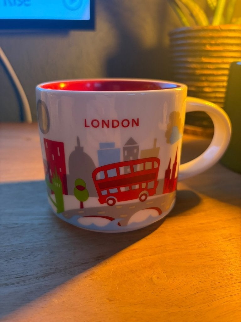 Starbucks mok London, Ophalen of Verzenden, Zo goed als nieuw, Starbucks, Modern