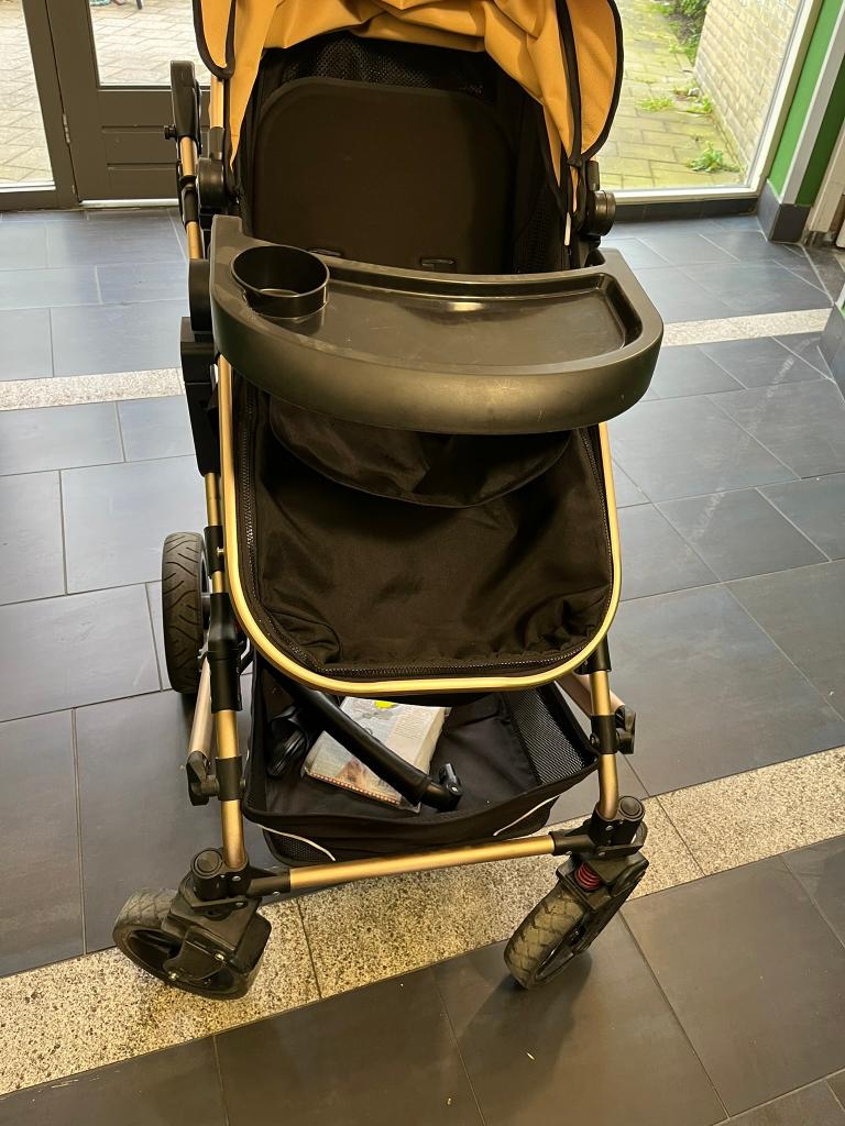 Kinderwagen, Verstelbare duwstang, Zo goed als nieuw, Ophalen, Kinderwagen