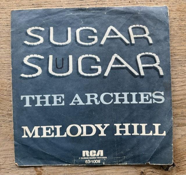 The Archies - Sugar Sugar, Gebruikt, Fotohoes, 7 inch, Single