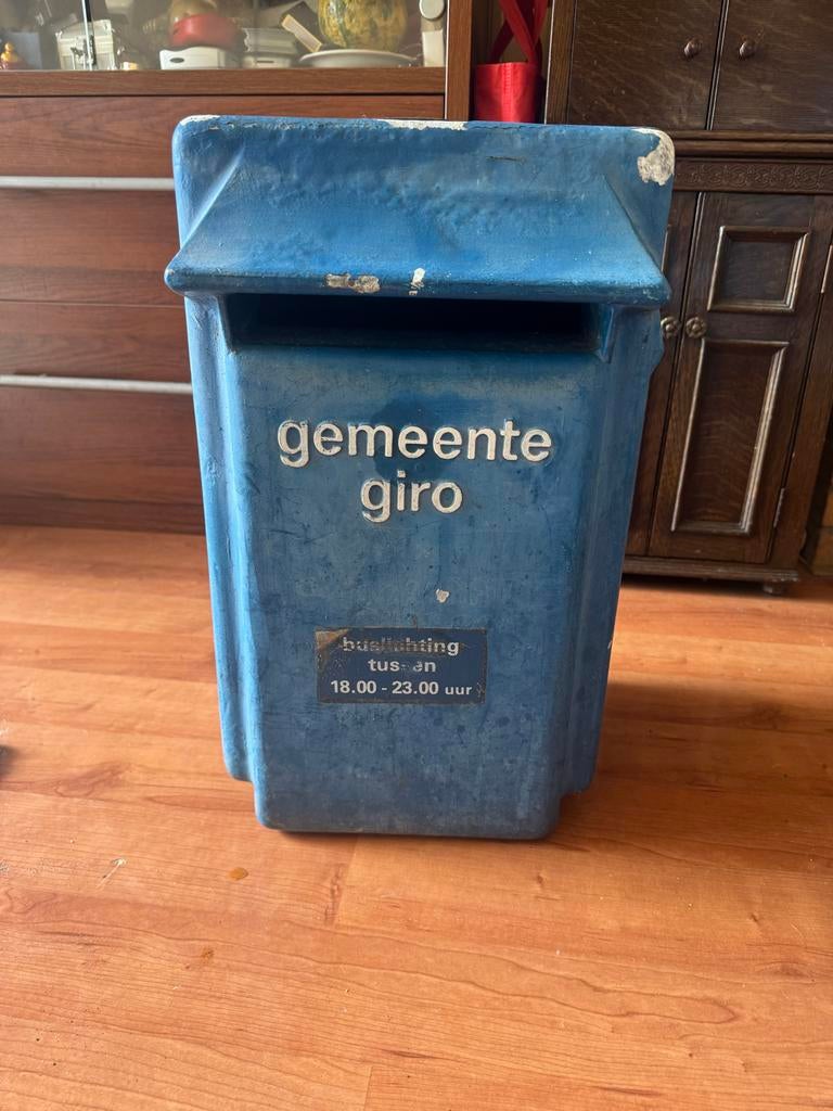 Vintage Gemeente Giro Bus - Opknapper met Sleutel, Ophalen of Verzenden, Gebruikt, Gebruiksvoorwerp