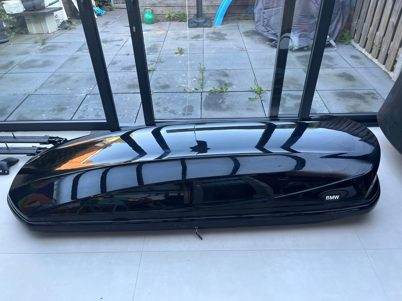 BMW Dakkoffer - Glanzend Zwart, Auto diversen, Ophalen of Verzenden, Gebruikt