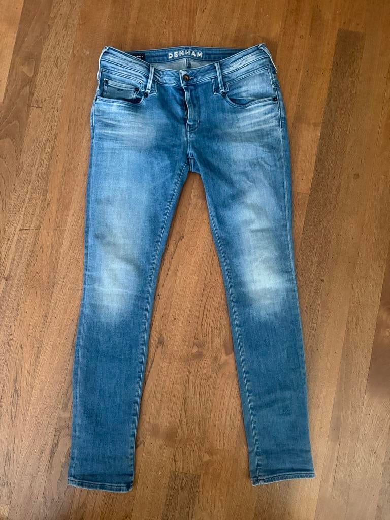 Denham Skinny Jeans W31 - Comfortabele Slim Fit Spijkerbroek, Ophalen of Verzenden, Gedragen, Blauw, W30 - W32 (confectie 38/40)