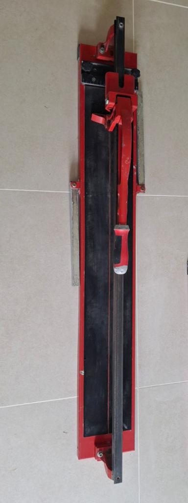 Tegelsnijder 1000mm. Werkt goed., Doe-het-zelf en Verbouw, Ophalen of Verzenden, Zo goed als nieuw