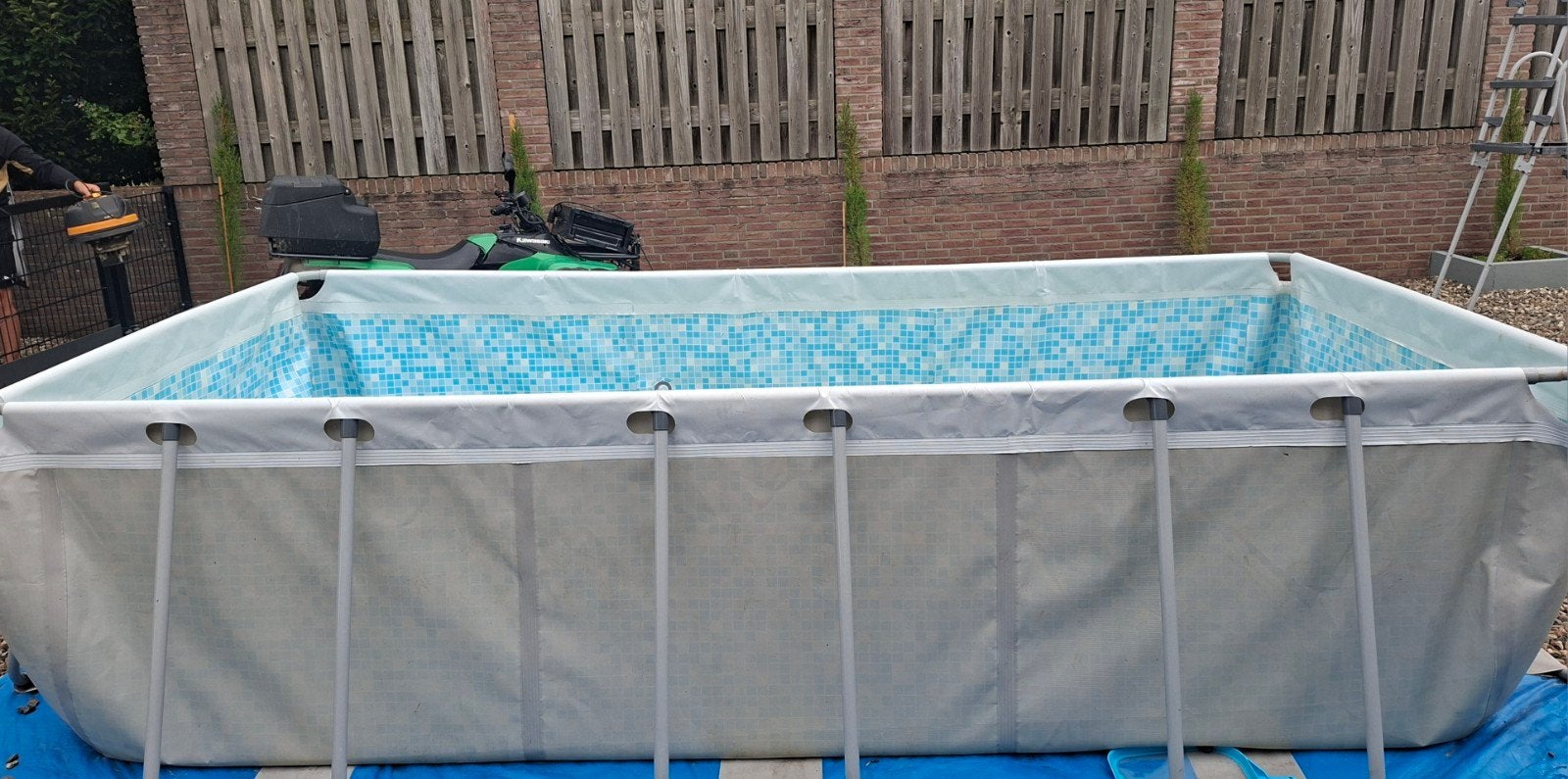 Gebruikt opzetzwembad - Ideaal voor de zomer!, Gebruikt, 200 tot 300 cm, 80 tot 120 cm, Ophalen of Verzenden