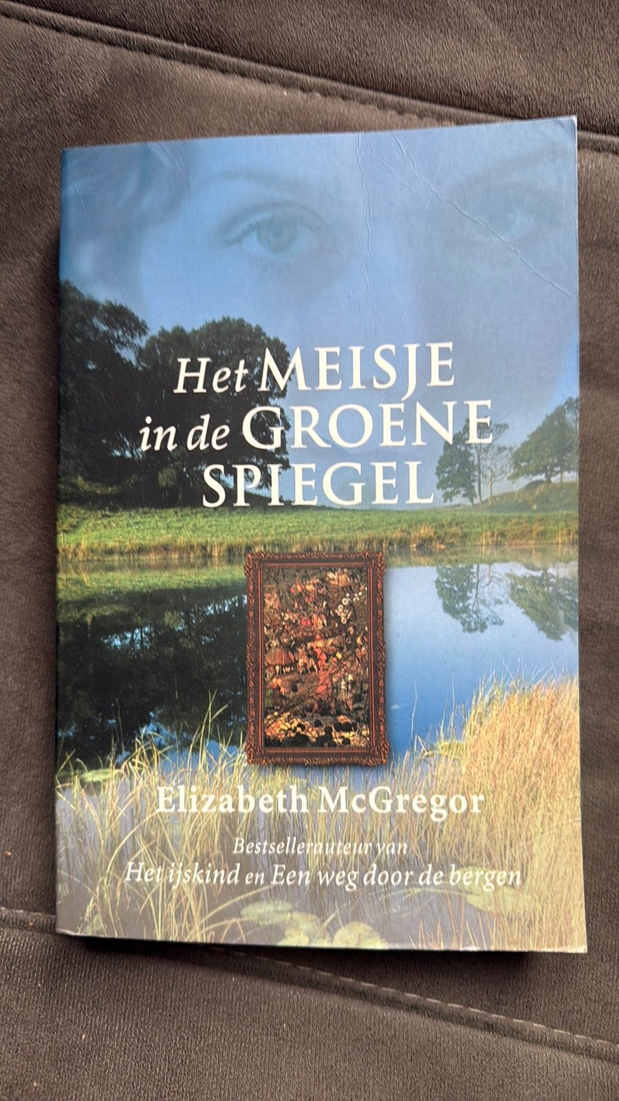 Gratis afhalen E. MacGregor Het meisje in de groene spiegel, Boeken, Romans, E. MacGregor, Ophalen, Gelezen