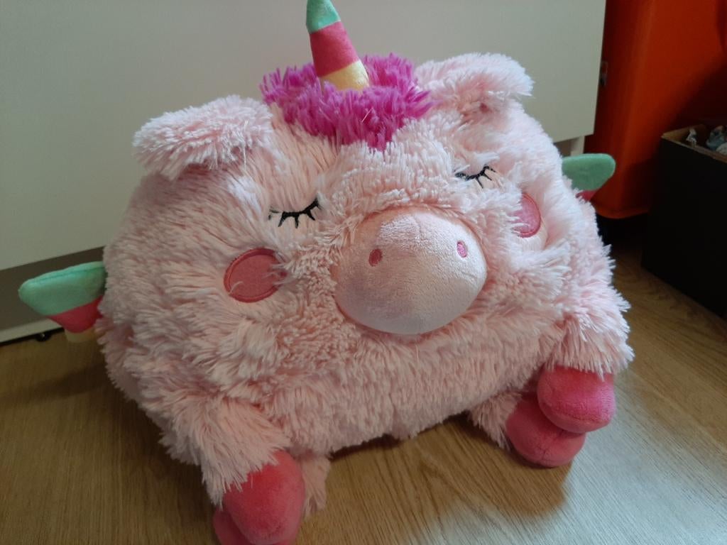 Eenhoorn handwarmer knuffel noxxies, Ophalen of Verzenden