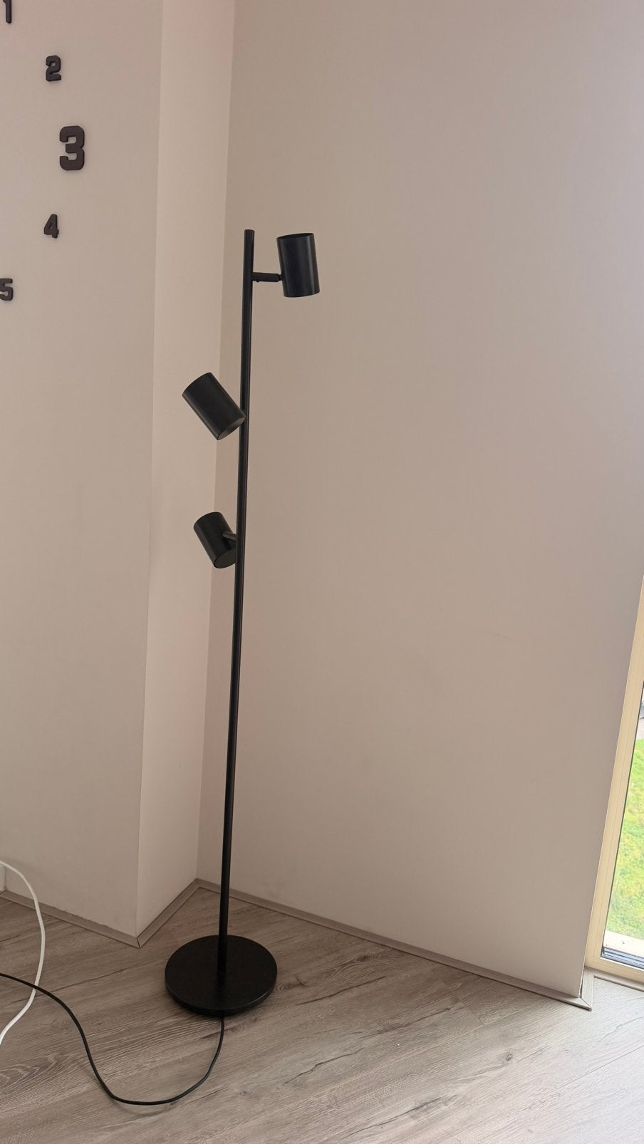 Ikea vloerlamp NYMÅNE, Ophalen, Zo goed als nieuw, 150 tot 200 cm
