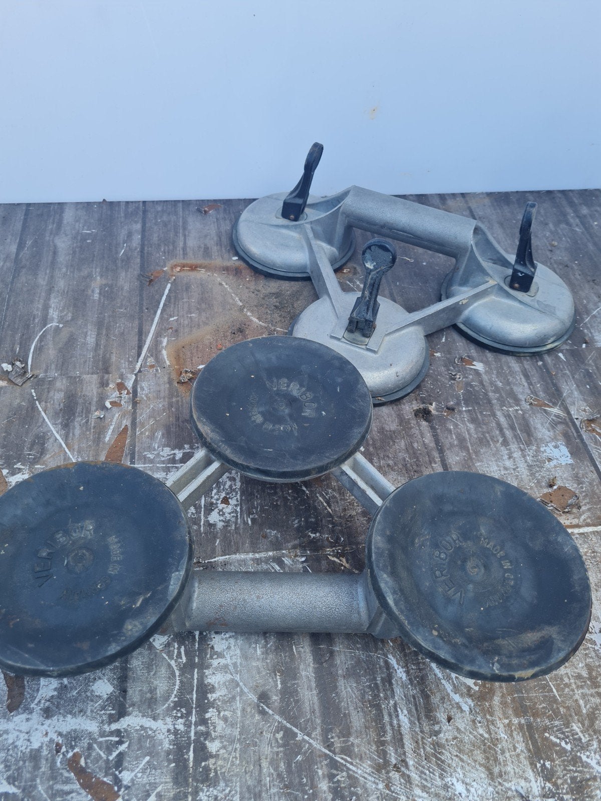 2x zuignap set, Ophalen
