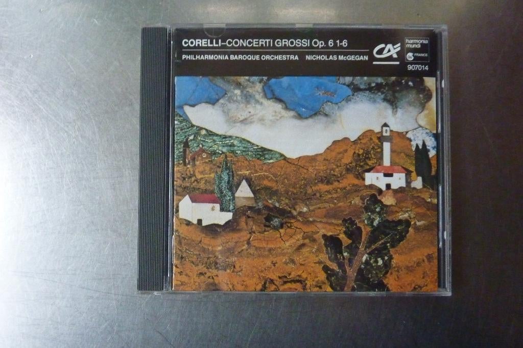 Corelli Concerti Grossi Op.6 1-6 - Nicholas McGegan, Ophalen of Verzenden, Barok, Zo goed als nieuw, Overige typen