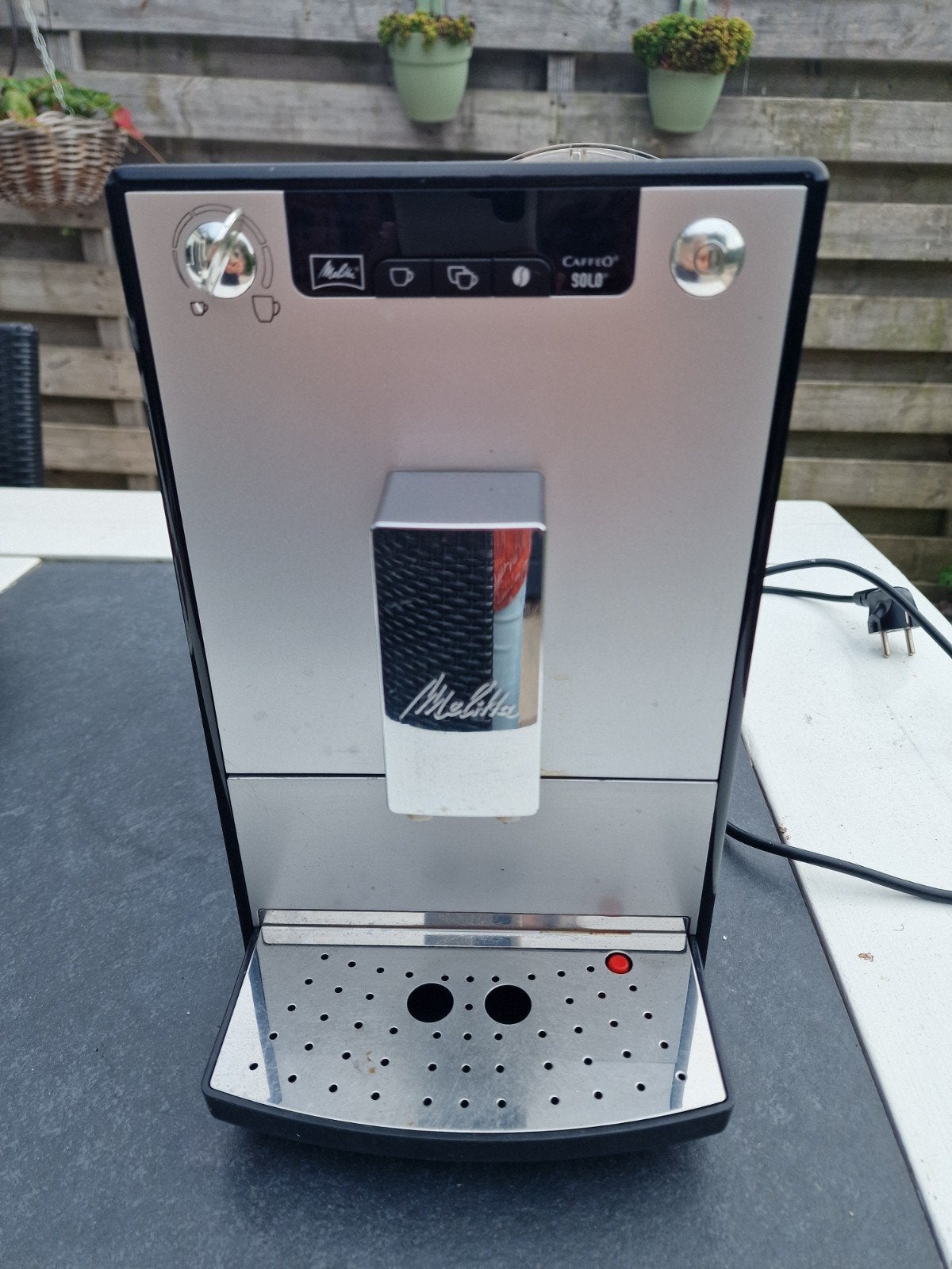 Melitta Caffeo Solo koffiemachine - werkt niet!, Ophalen, Afneembaar waterreservoir, Gebruikt, Espresso apparaat