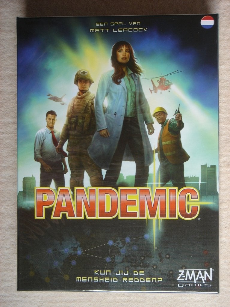 LEUK: Pandemic (NL), Een of twee spelers, Ophalen of Verzenden, Zo goed als nieuw, ZMAN Games