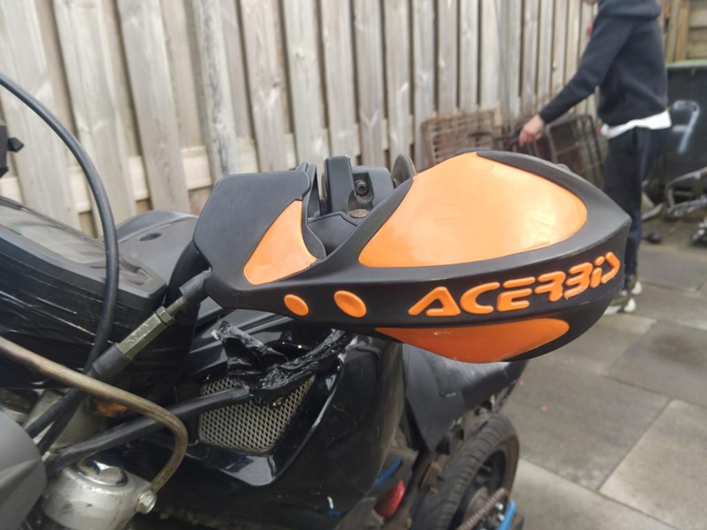 Beschermkapjes en handgrepen, Motoren, Ophalen of Verzenden, Gebruikt