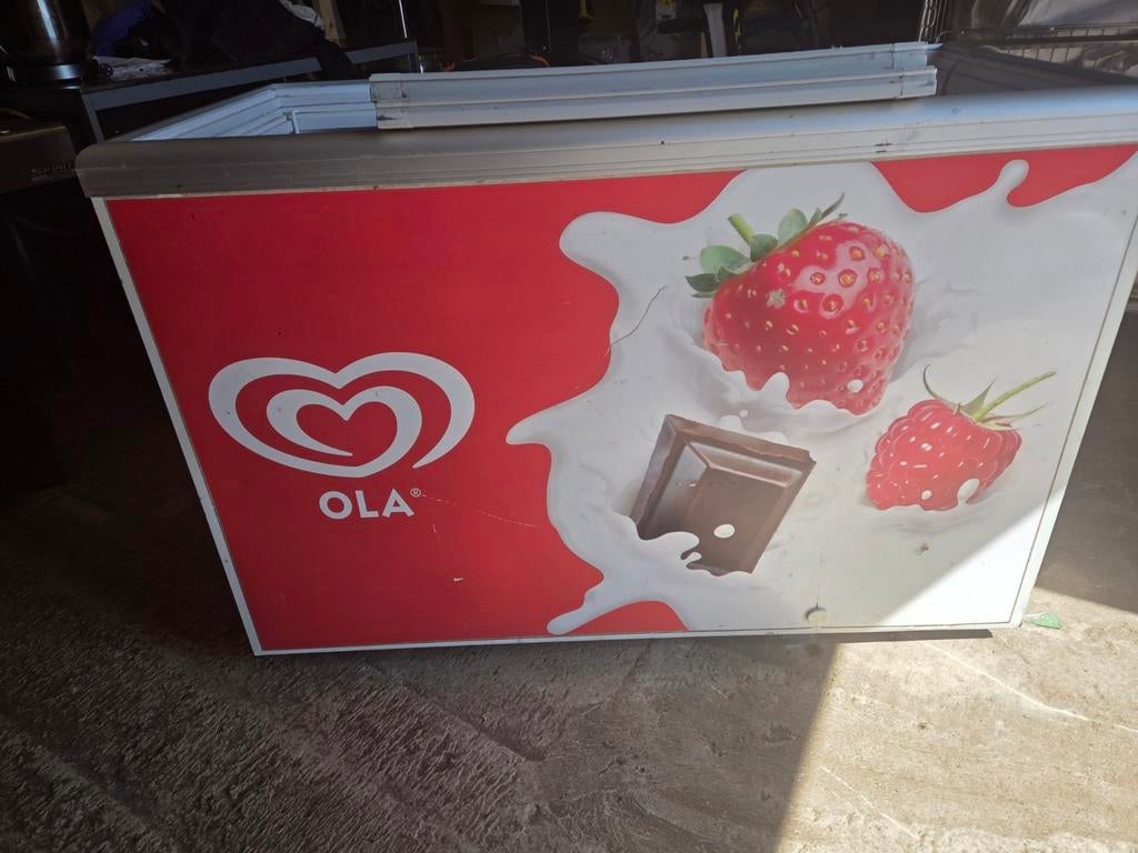 Ola vriezer 12 vaks, Witgoed en Apparatuur, Vriezers en Diepvrieskisten, Vrieskist, Gebruikt, Vrijstaand, 90 cm of meer