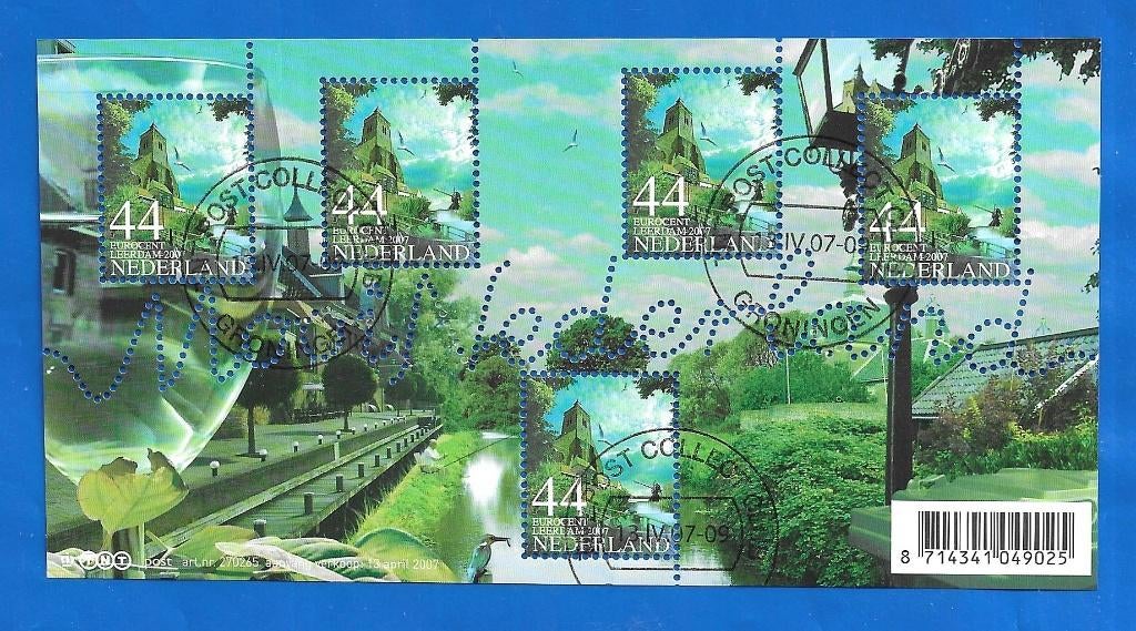 NVPH 2499 Mooi Nederland Leerdam - 2007 gestempeld, Postzegels en Munten, Postzegels | Nederland, Verzenden, Na 1940, Gestempeld