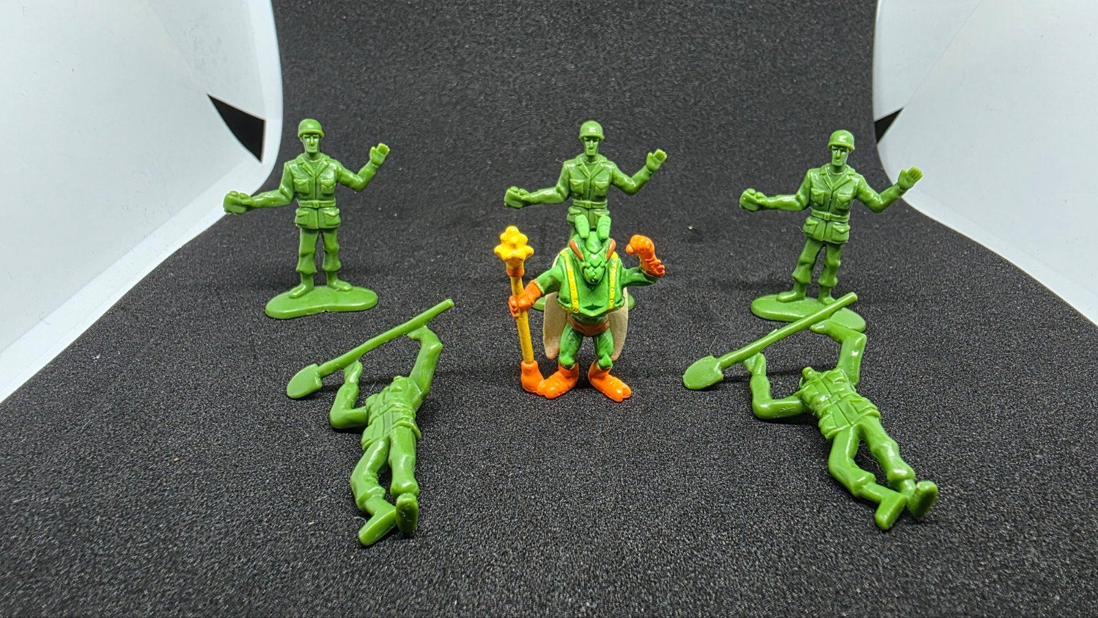 AH Toy Story Speelgoedfiguren - Groene Legermannetjes, Ophalen of Verzenden, Zo goed als nieuw