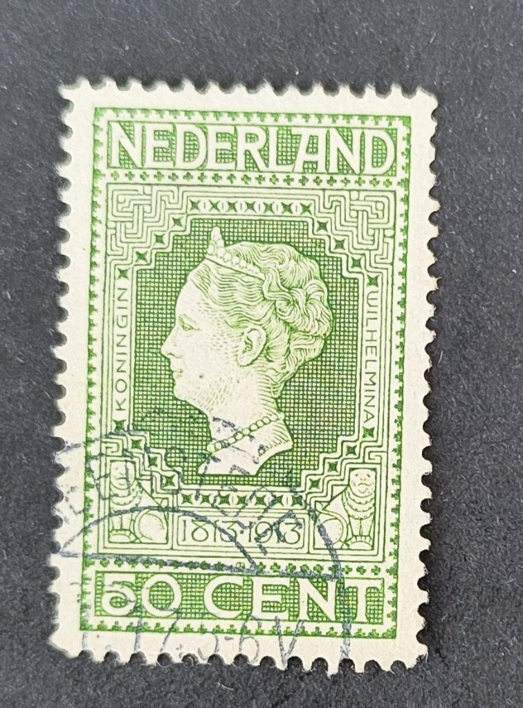 nederland nvph 97, Verzenden, T/m 1940, Gestempeld