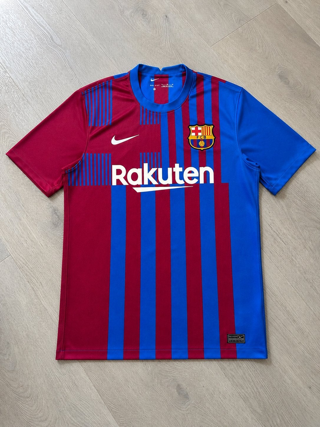 Nike FC Barcelona 2021/22 Thuisshirt M Origineel, Maat M, Ophalen of Verzenden, Zo goed als nieuw, Shirt