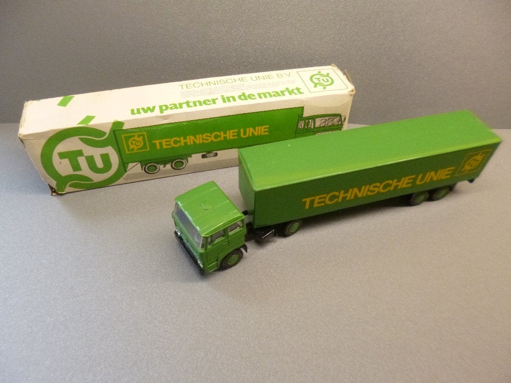 Daf 2800 Technische Unie Lion, Hobby en Vrije tijd, Modelauto's | 1:50, Ophalen of Verzenden, Zo goed als nieuw, Bus of Vrachtwagen