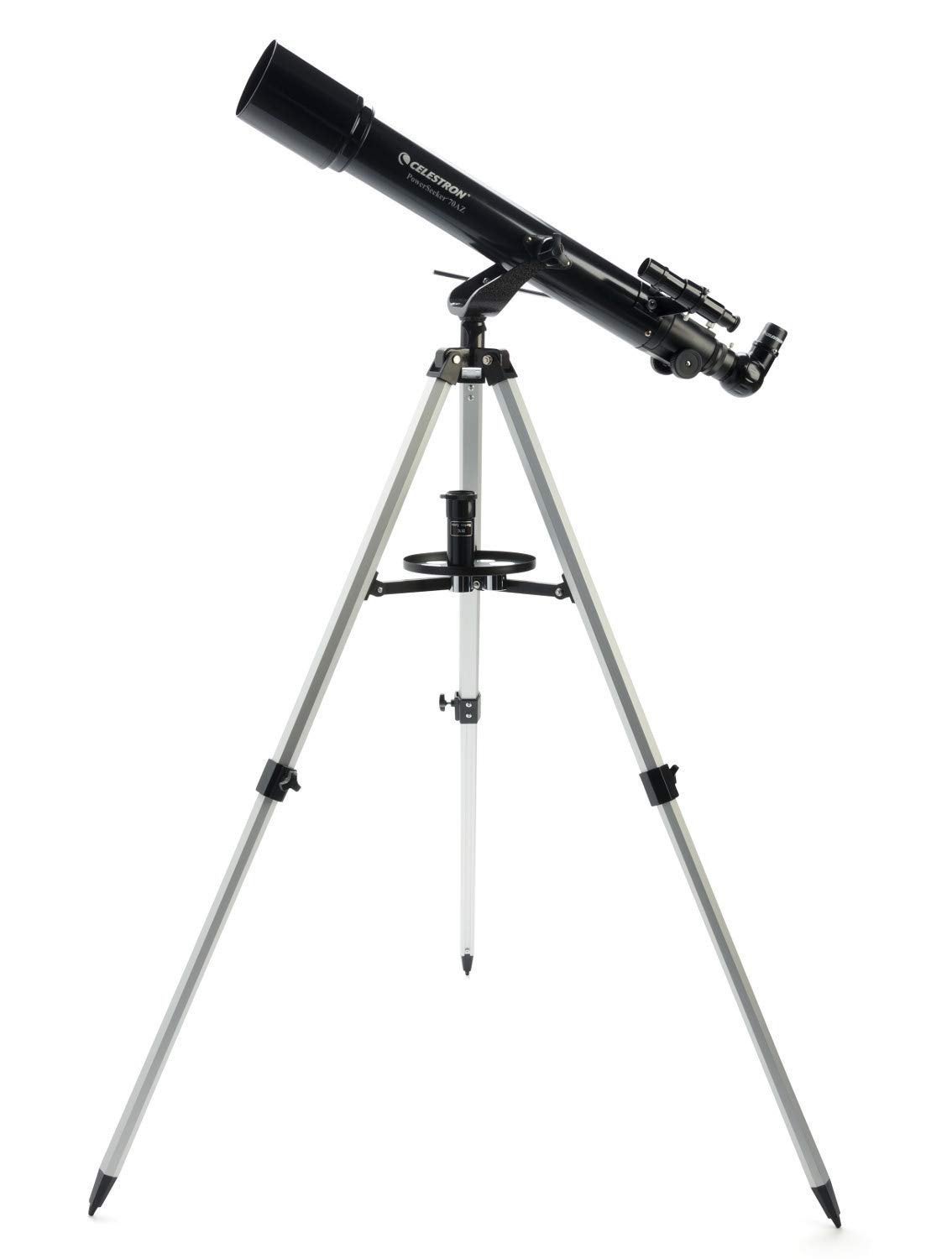 Celestron PowerSeeker 70AZ Refractor Telescoop met Statief, Audio, Tv en Foto, Optische apparatuur | Telescopen, Lenzentelescoop (refractor)