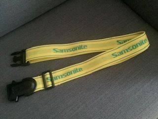 Samsonite kofferriem bagageriem 180 cm, Sieraden, Tassen en Uiterlijk, Koffers, Ophalen, Zo goed als nieuw, Overige materialen