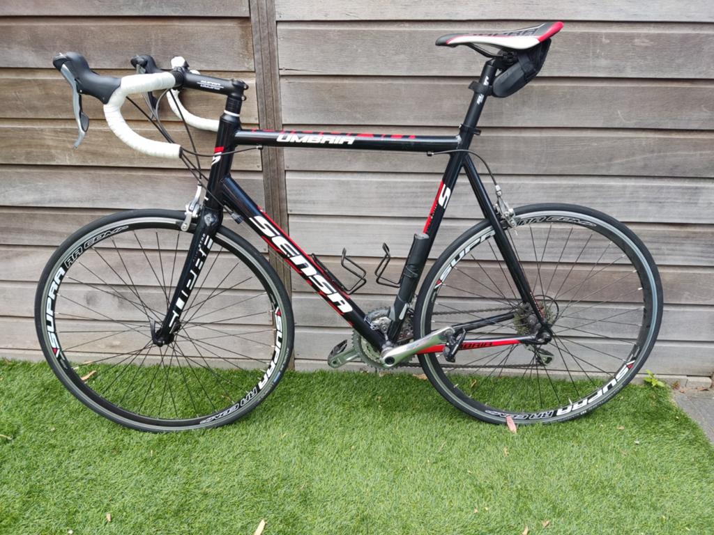 Racefiets Sensa umbria 62 cm, 28 inch, Aluminium, Zo goed als nieuw, 61 tot 65 cm