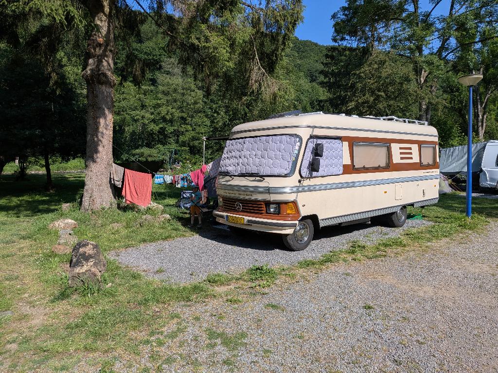 Hymer S660 1982 camper, Integraal, Gaslek-detector, Luifel, Ringverwarming