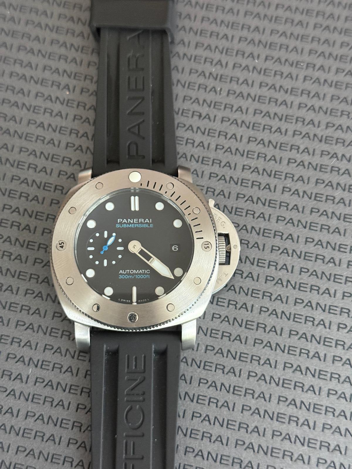 Panerai. Submersible 47, Ophalen of Verzenden, Nieuw, Staal, Overige merken