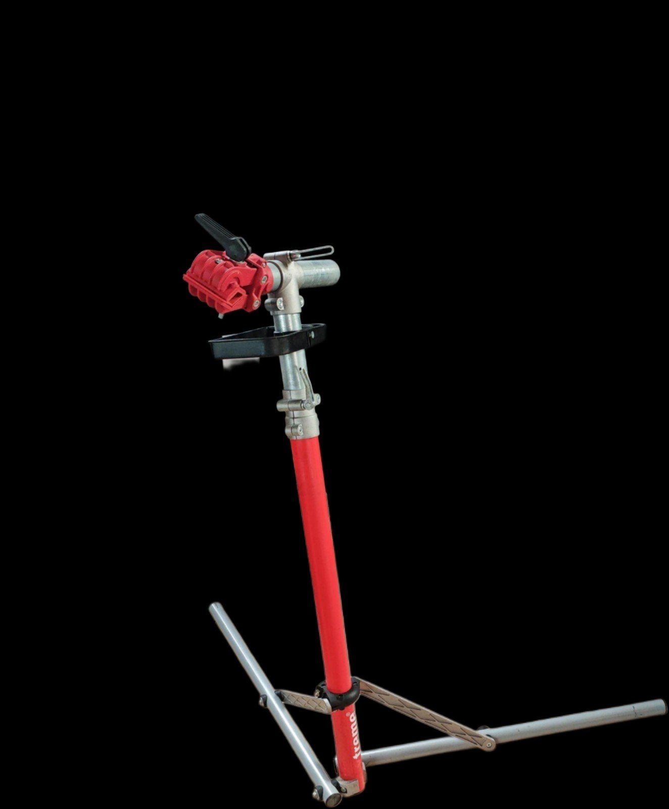 Montage standaard voor fietsonderhoud of reparatie, Ophalen