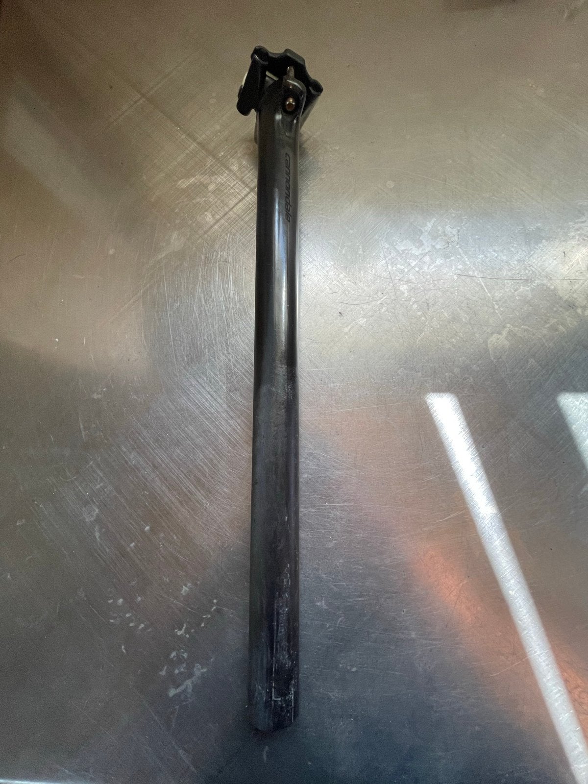 Cannondale zadelpen - 31,6 mm 400 mm carbom, Fietsen en Brommers, Fietsonderdelen, Ophalen, Gebruikt, Overige typen, Carbon