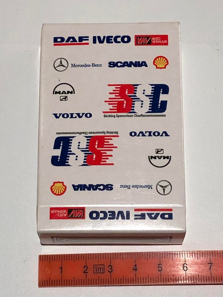 Kaartspel DAF Volvo Scania Shell MAN, Verzamelen, Ophalen of Verzenden, Nieuw, Auto's