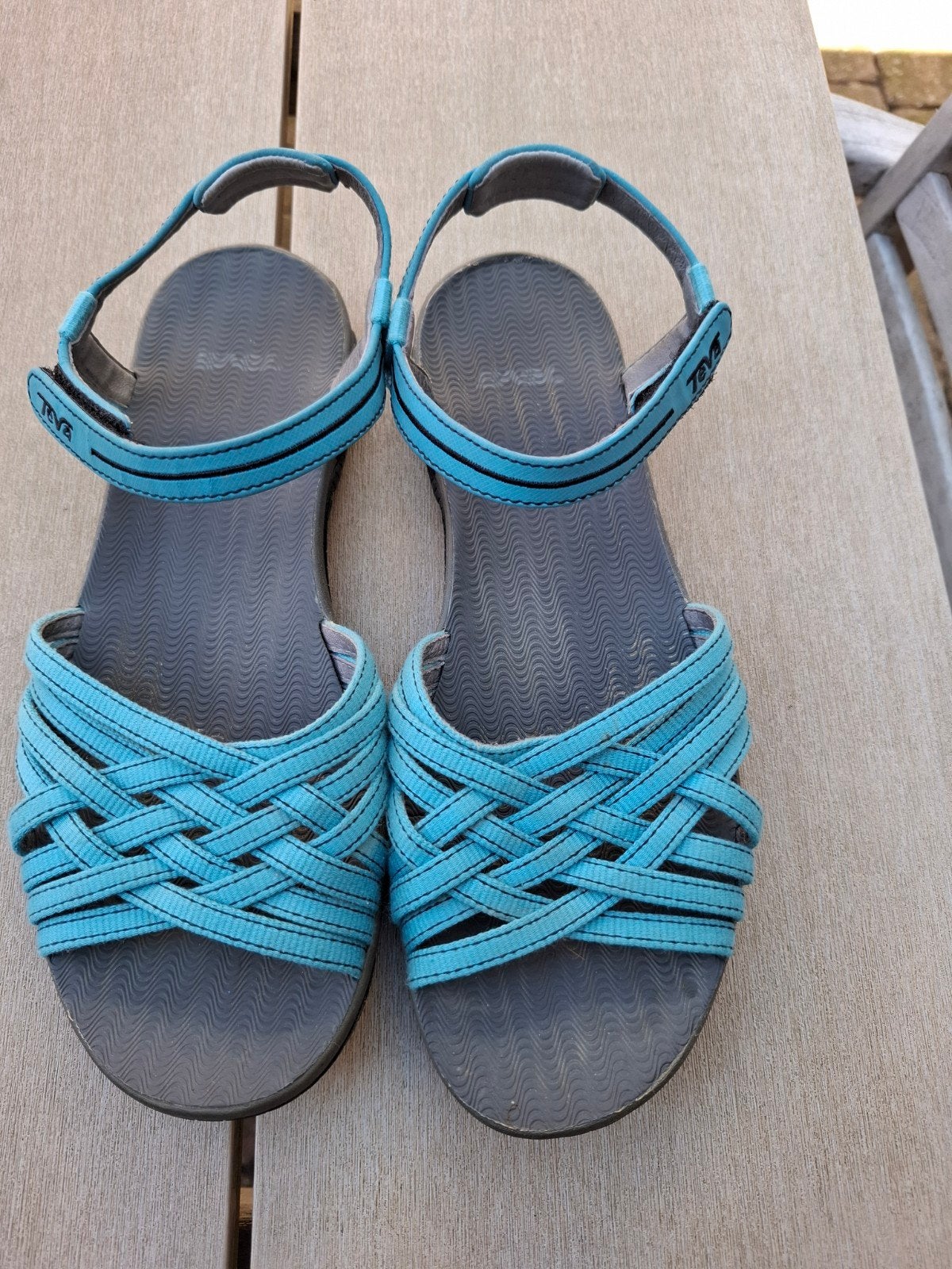Teva sandalen maat W 9 ( ca. EU 40), Verzenden, Zo goed als nieuw, Sandalen of Muiltjes
