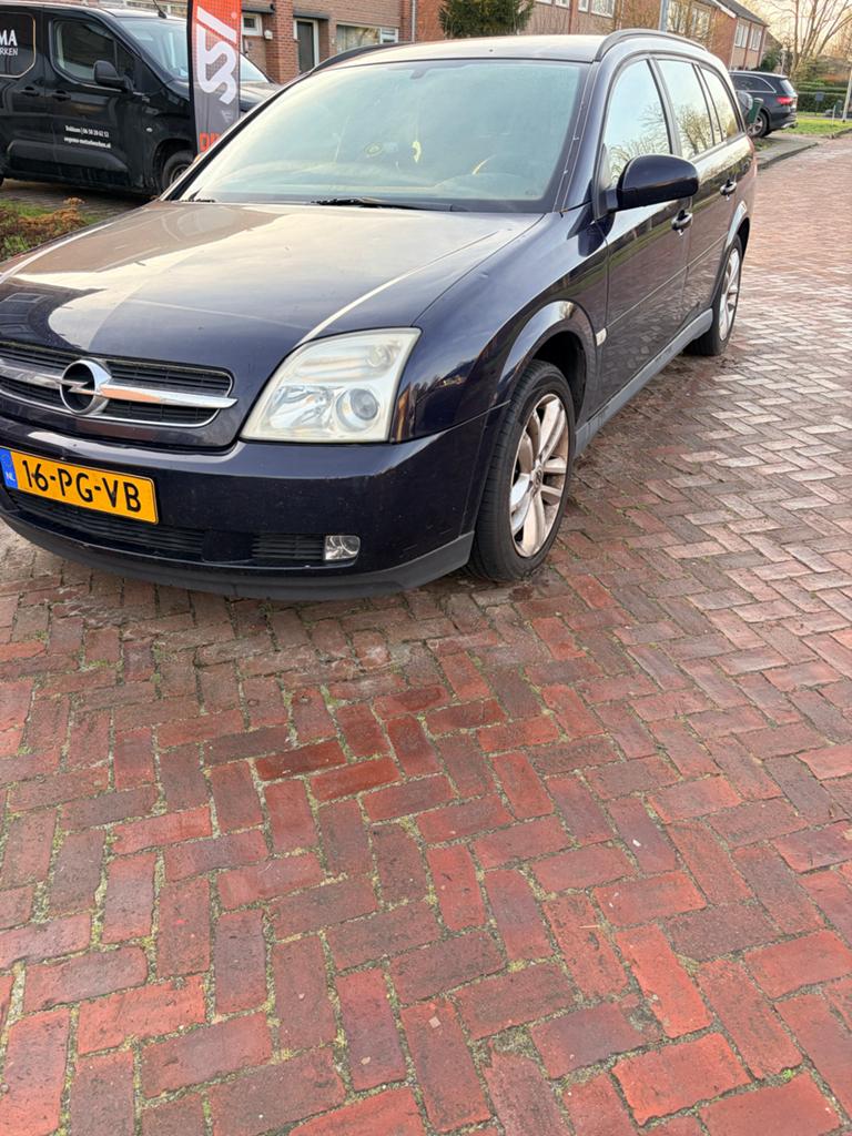 Opel Vectra 2.2 16V St.wgn. 2004 Blauw, Voorwielaandrijving, Stof, 4 cilinders, Blauw