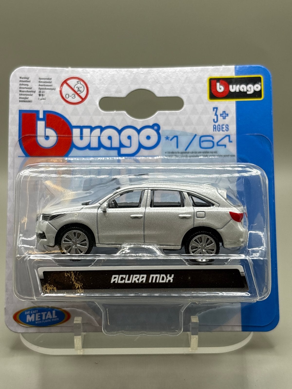 Bburago Acura MDX 1/64 Diecast Modelauto Nieuw, Auto, Nieuw, Ophalen of Verzenden, Bburago
