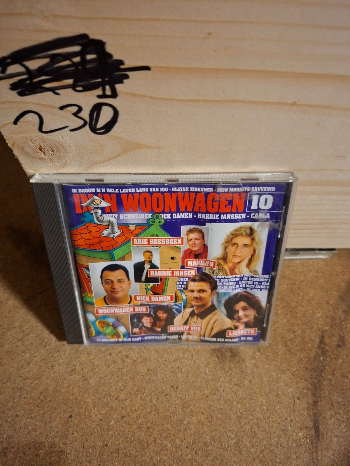 In Woonwagen 10 CD - Diverse Artiesten, Ophalen of Verzenden, Gebruikt, Schlager, Album