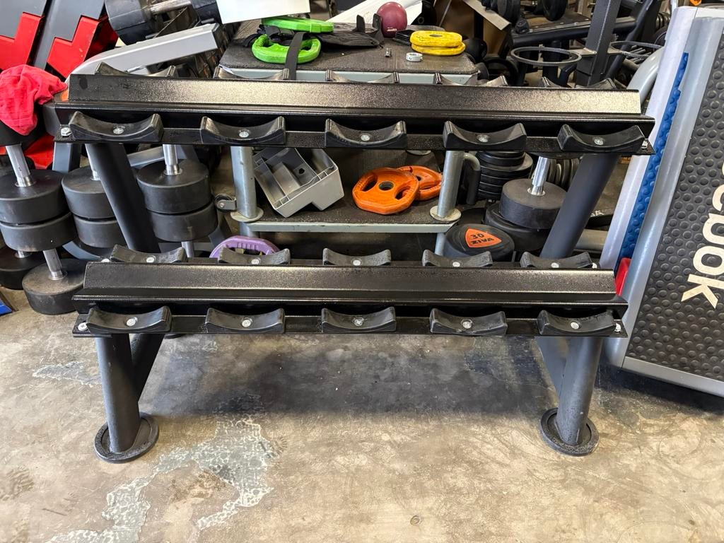 Nieuwe lifemaxx dumbbell rek 5 paar ( evt 2 stuks ), Dumbbell, Nieuw, Lifemaxx, Zo goed als nieuw