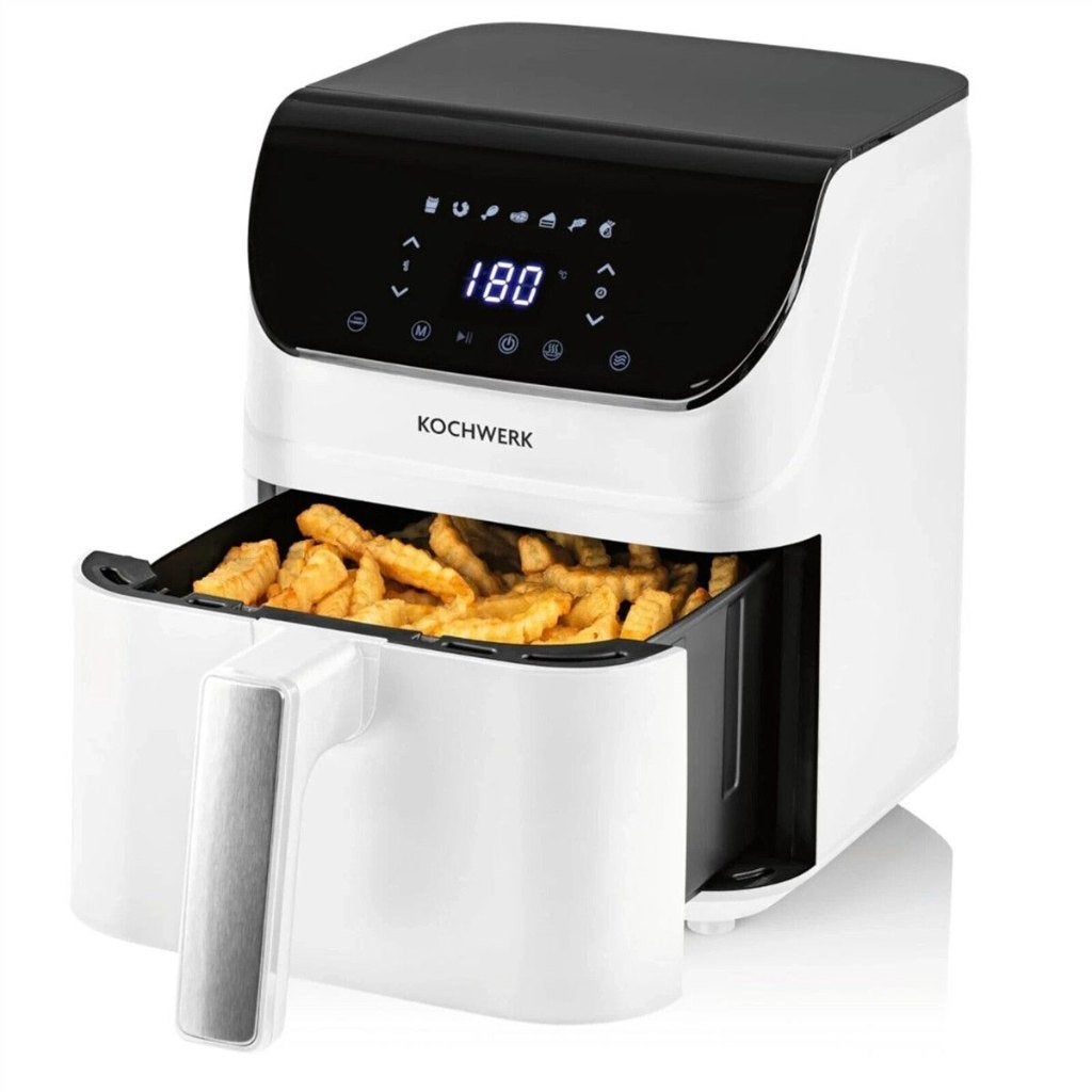 Airfryer wit Handig voor camping, thuis of WK, Airfryer, ., Nieuw, Ophalen of Verzenden