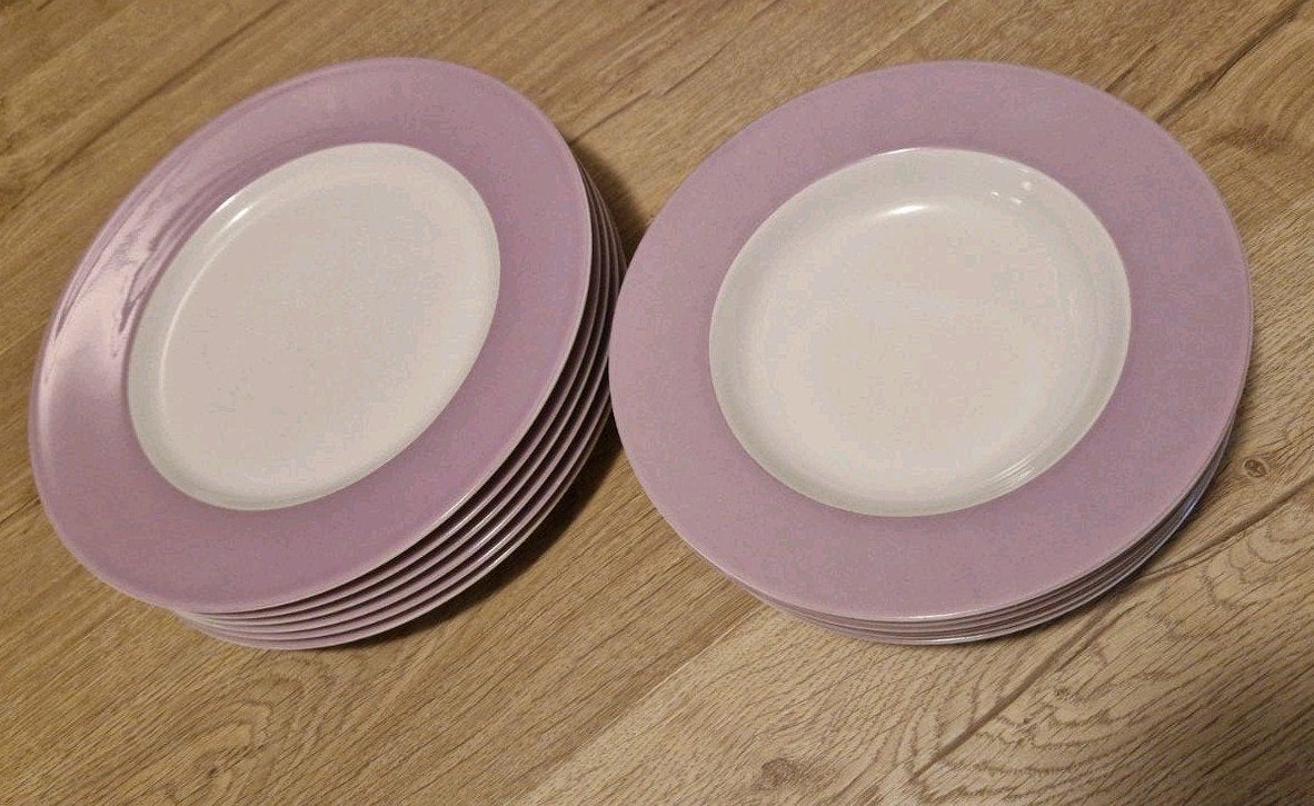 6 dinerborden en 6 soepborden Edition 1, Ophalen of Verzenden, Porselein, Overige stijlen, Bord(en)