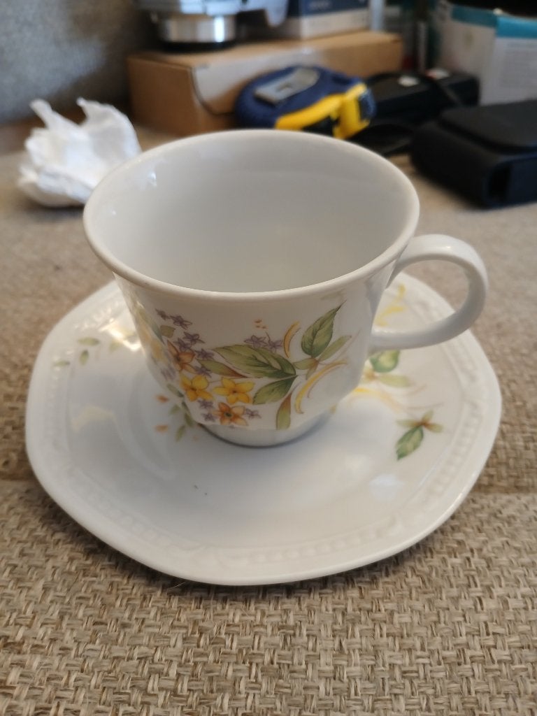 Te koop kop en schotel mitterteich bavaria, Ophalen of Verzenden, Nieuw, Porselein, Kop en/of schotel