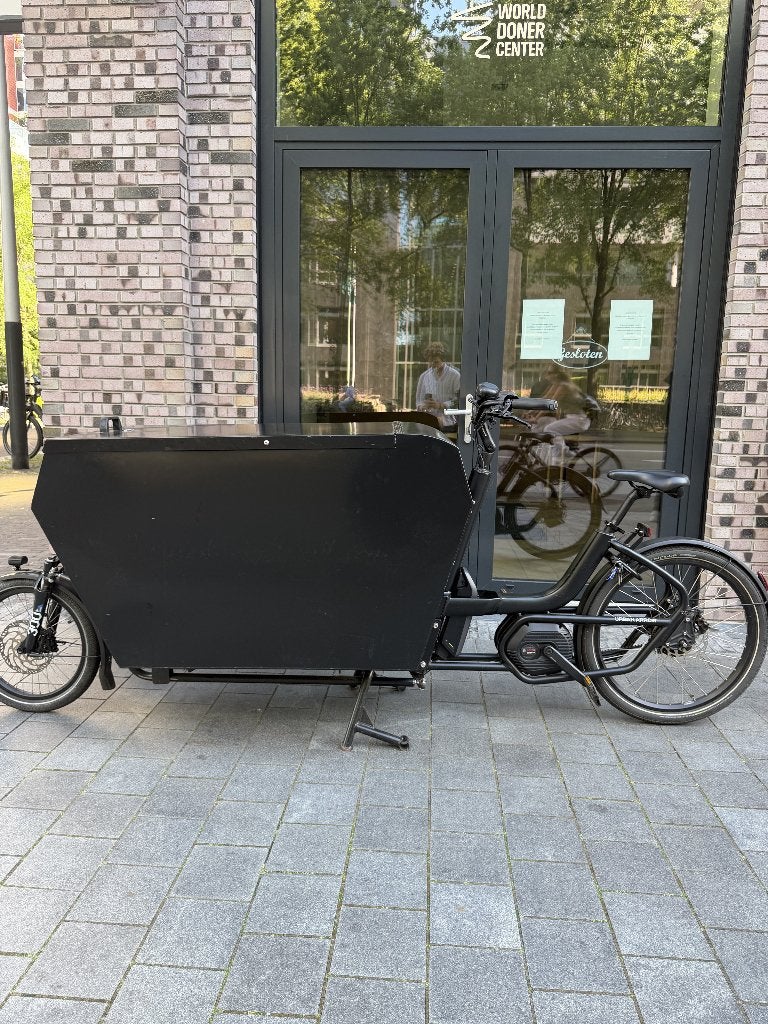 Urban Arrow Cargo XL Alubox Zwart, Fietsen en Brommers, Fietsen | Bakfietsen, Ophalen, Goederen, Elektrisch, Zo goed als nieuw