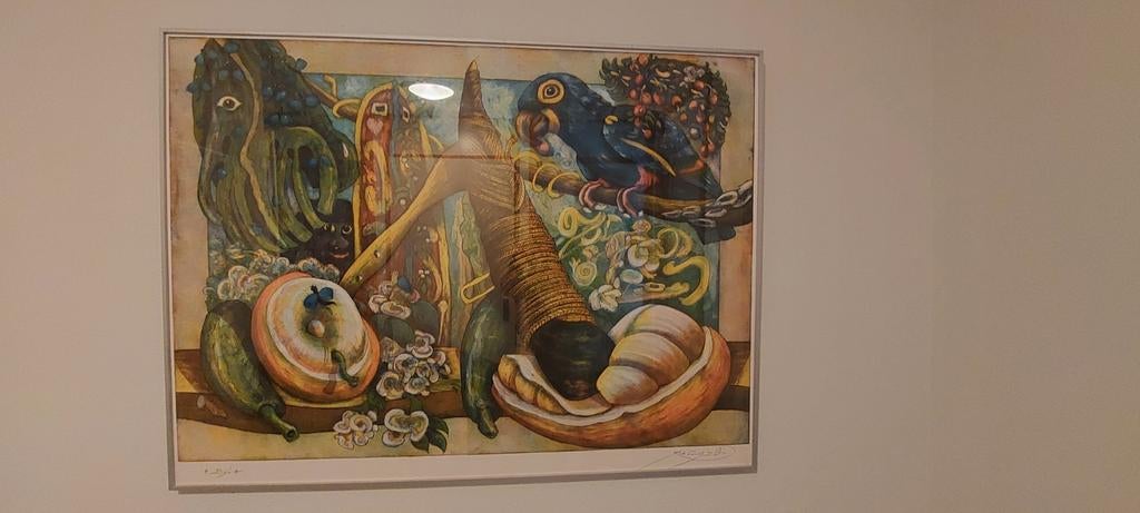 Rob Clous - De Bijl - Kleurenlitho (Peru-reis), Antiek en Kunst, Ophalen of Verzenden