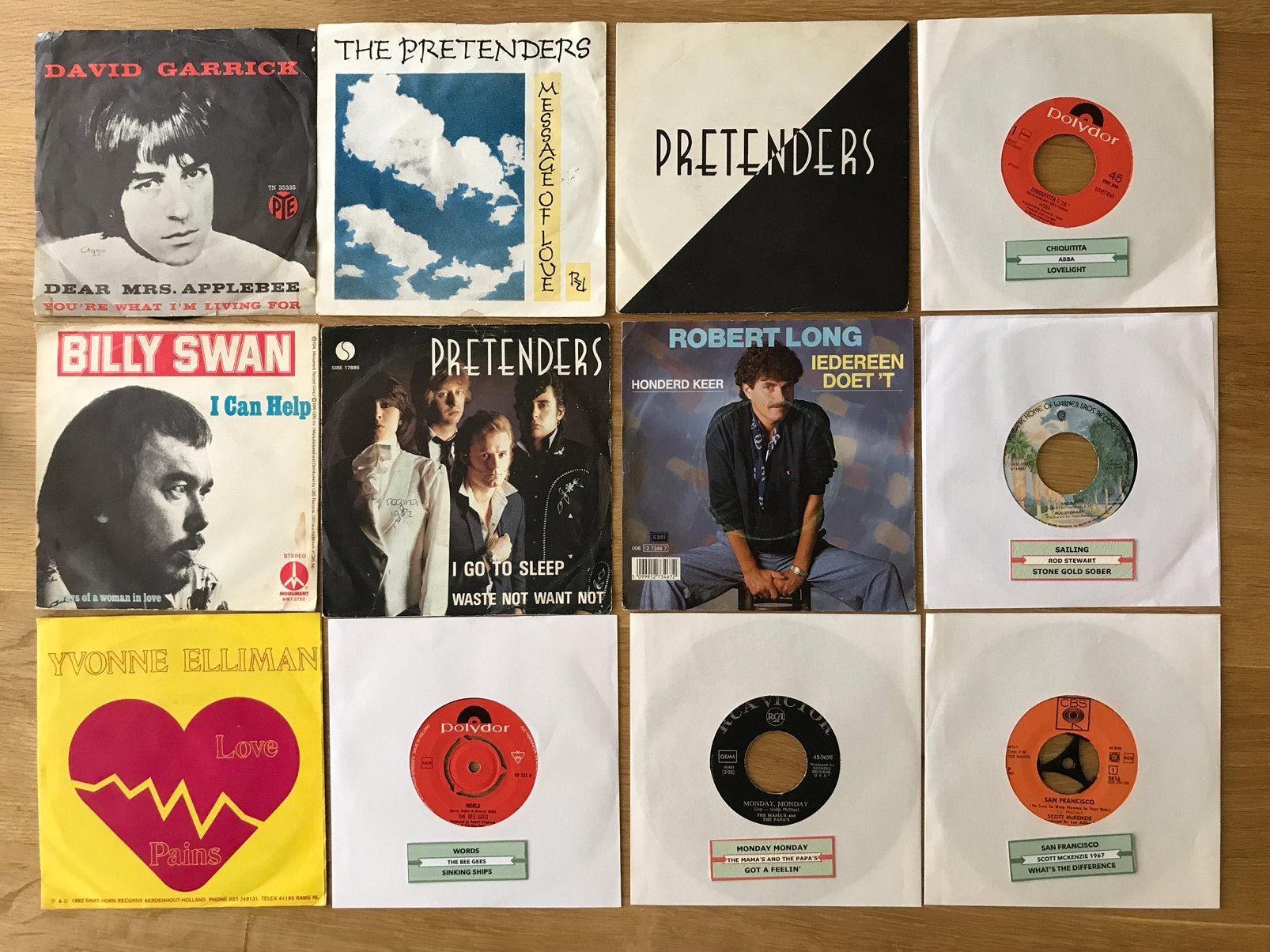 36 Vinyl singels, Beschermende buitenhoes, Ophalen of Verzenden, Gebruikt, Single