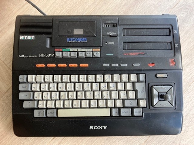 MSX Sony Hit Bit HB-501P, Computers en Software, Vintage Computers, Ophalen of Verzenden