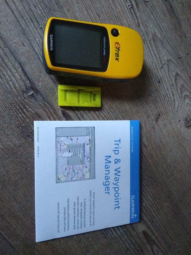 Garmin GPS Etrex, Ophalen, Gebruikt